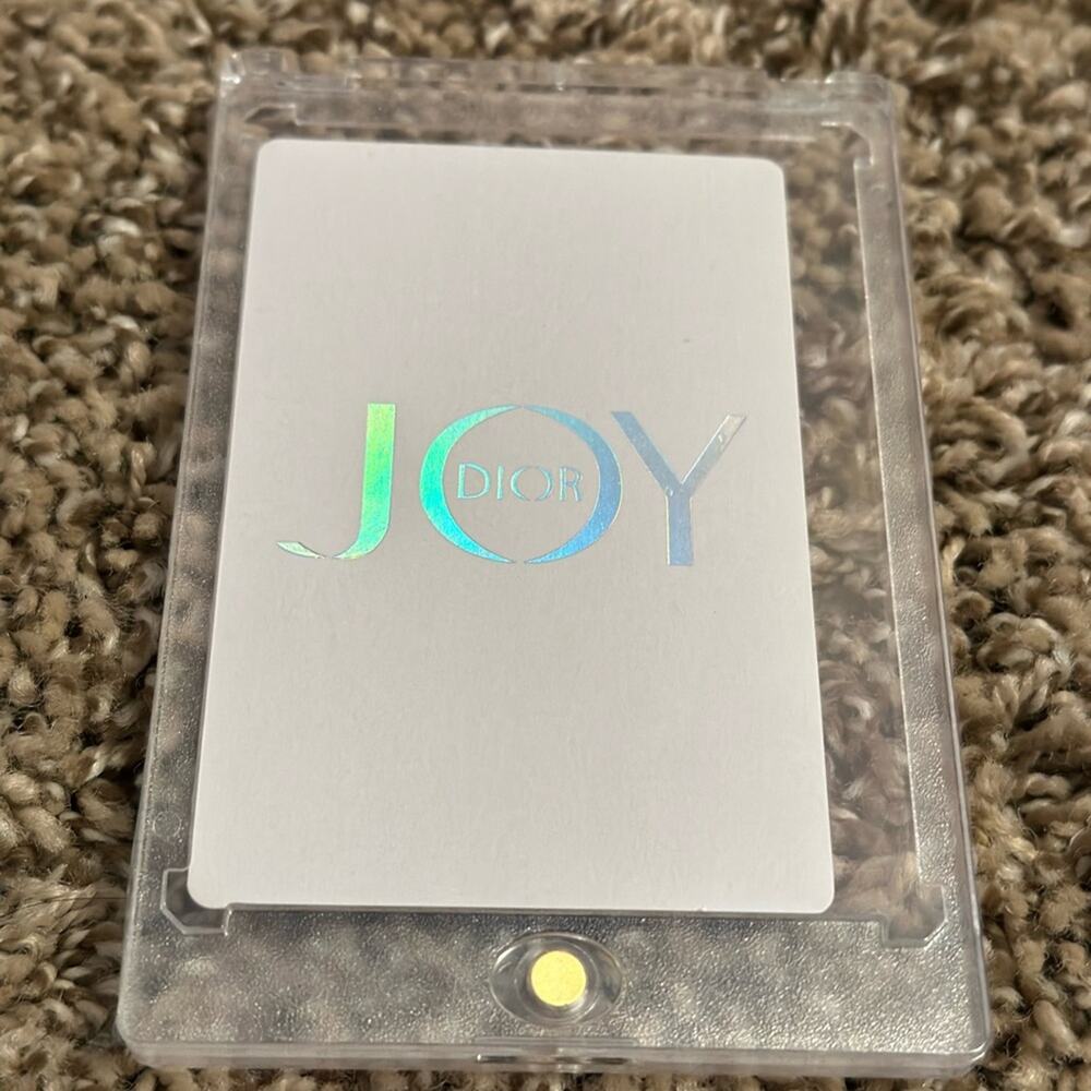 Dior Joy Card with Holographic Letters, King of Spades ♠️